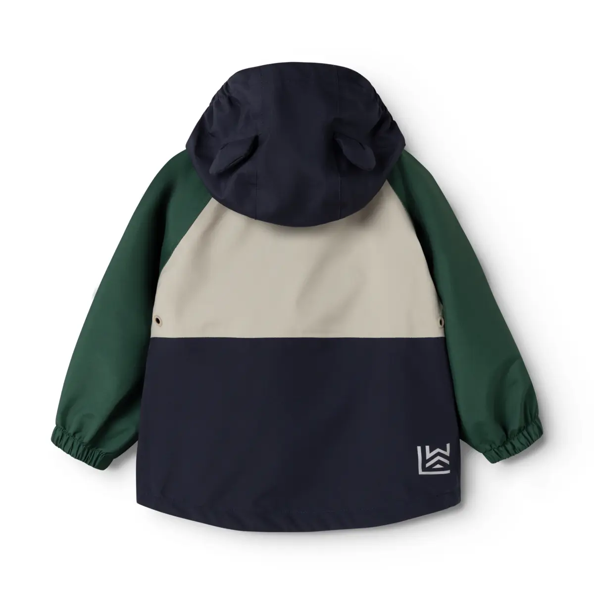 Liewood Softshell Regenbekleidungs-Set Manu „Garden green multi mix“
