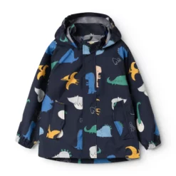 Liewood Softshell Regenbekleidungs-Set Pedia „Dino roar / Classic navy“