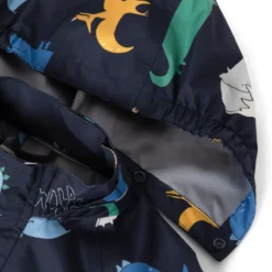 Liewood Softshell Regenbekleidungs-Set Pedia „Dino roar / Classic navy“