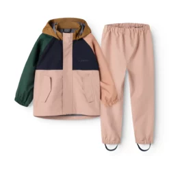 Liewood Softshell Regenbekleidungs-Set Pedia „Pale tuscany multi mix“
