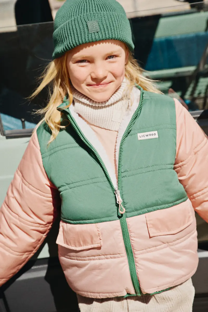 Liewood Thermo-Wendejacke Franka „Pale tuscany multi mix