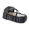 Sebra 3-in-1 Baby Nestchen mit Verdeck „Grey melange“, Bio-Kapokfüllung, L72cm