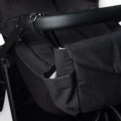 Sebra On-the-go Mini Wickeltasche „dark grey melange“