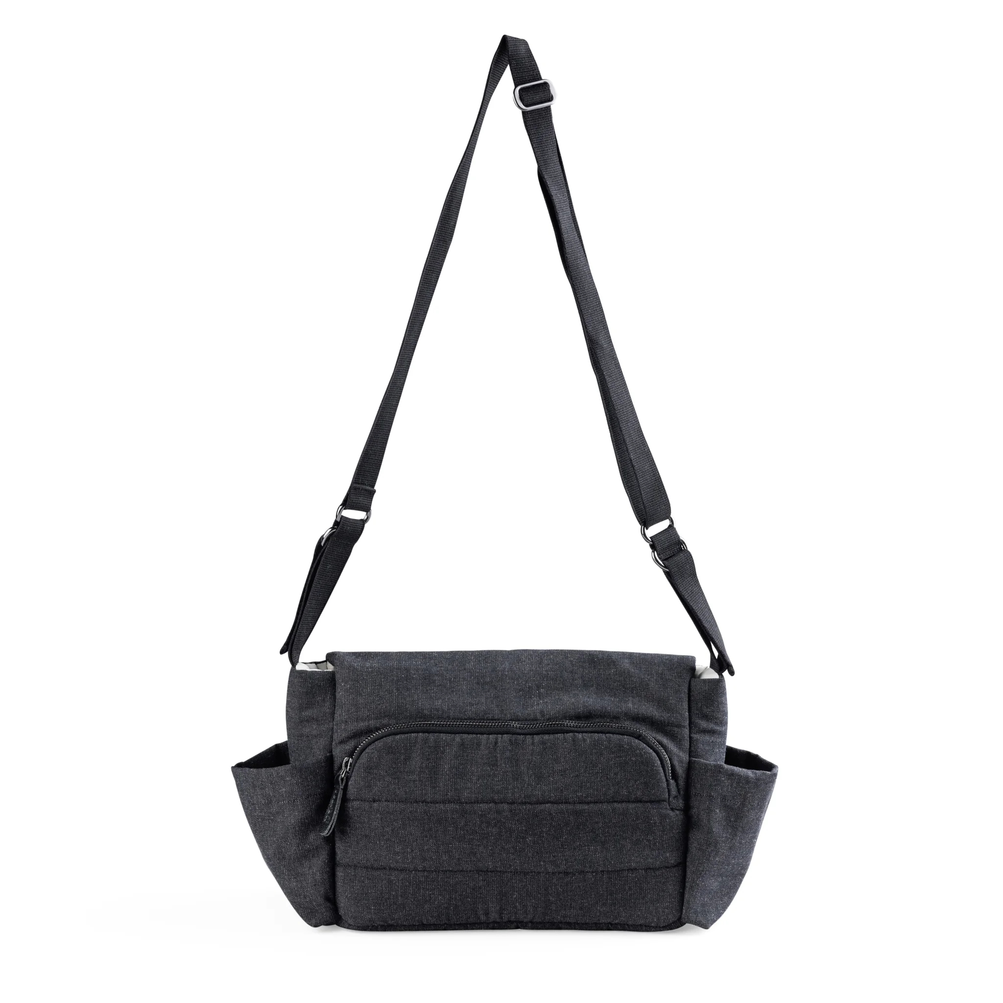 Sebra On-the-go Mini Wickeltasche „dark grey melange“