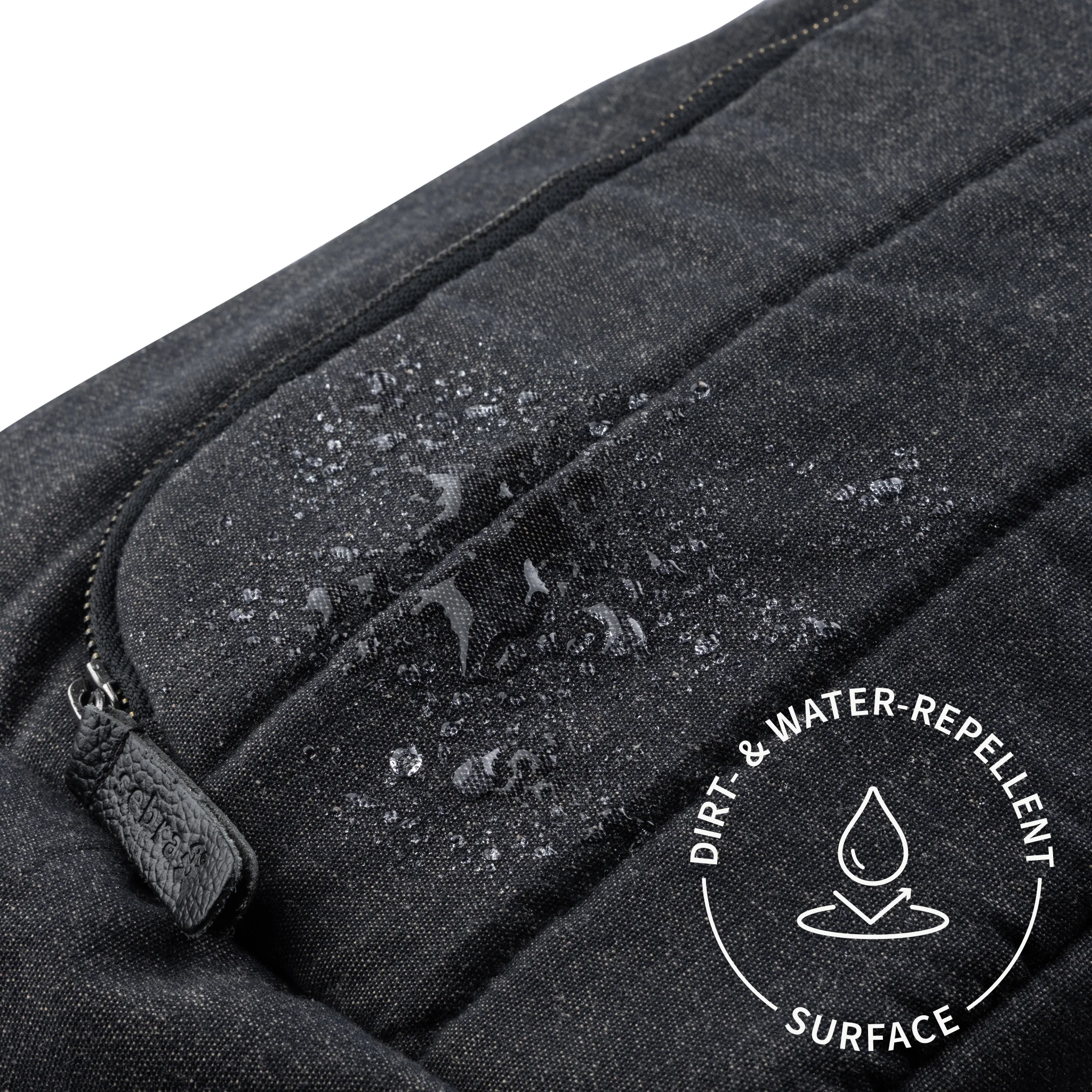 Sebra On-the-go Mini Wickeltasche „dark grey melange“