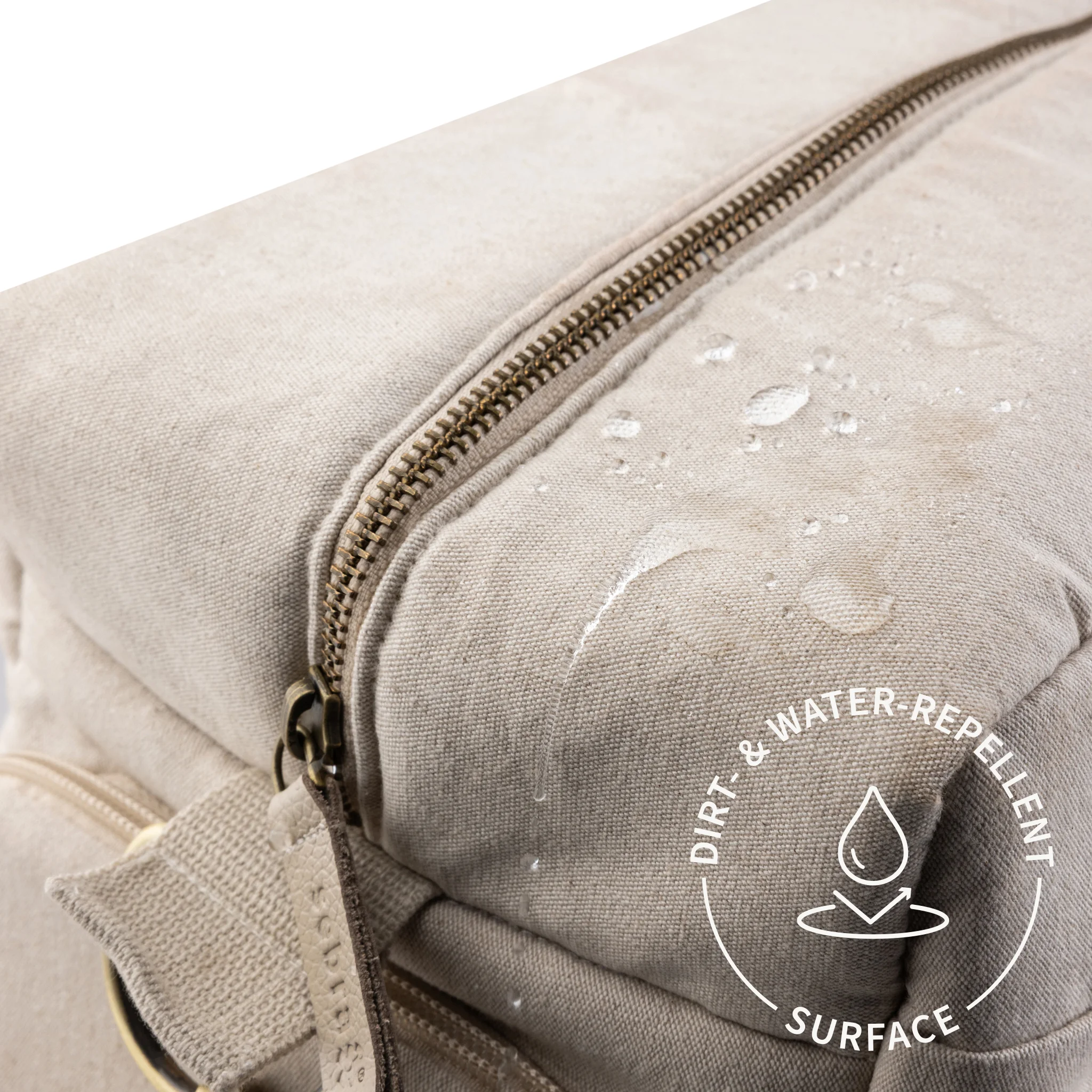 Sebra On-the-go Wickeltasche „morning beige melange“