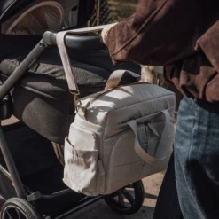 Sebra On-the-go Wickeltasche „morning beige melange“