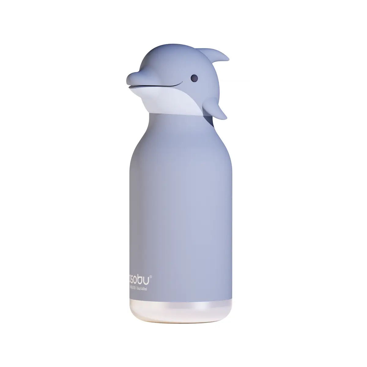 ASOBU Bestie Trinkflasche „Delfin“, 460 ml