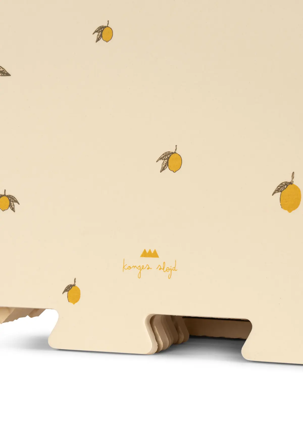 Konges Sløjd Bodenmatte „Lemon dot“, 115x115cm