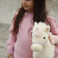 Konges Sløjd Kuscheltier Einhorn „Starlight“, off white
