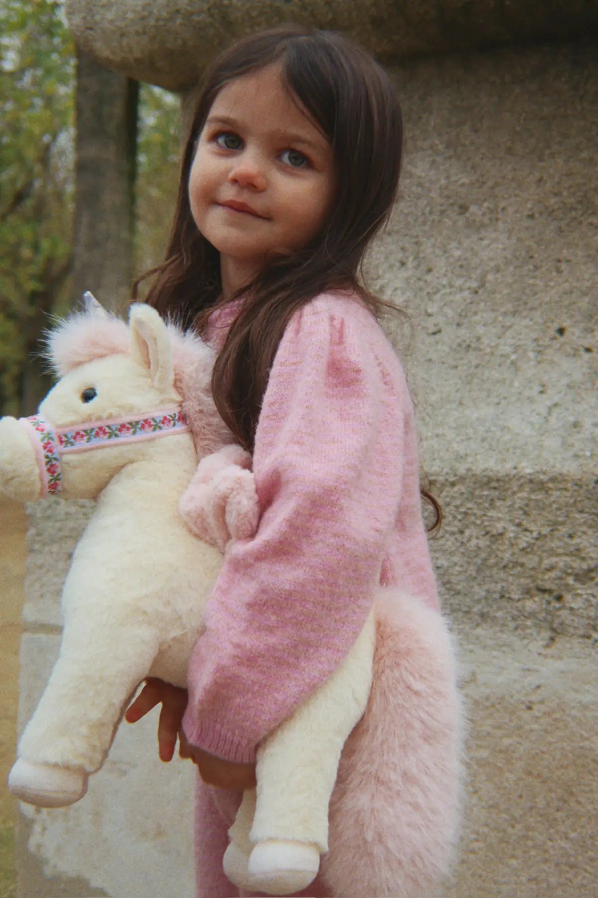 Konges Sløjd Kuscheltier Einhorn „Starlight“, off white