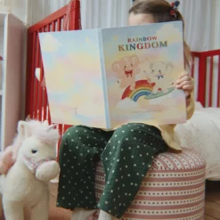 Konges Sløjd Kuscheltier Einhorn „Starlight“, off white