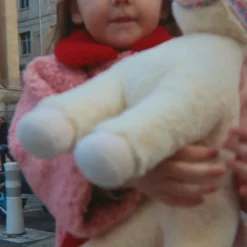 Konges Sløjd Kuscheltier Einhorn „Starlight“, off white