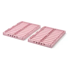 Liewood Aufbewahrungsbox Weston „Rose blush“, Größe M, 2er-Set