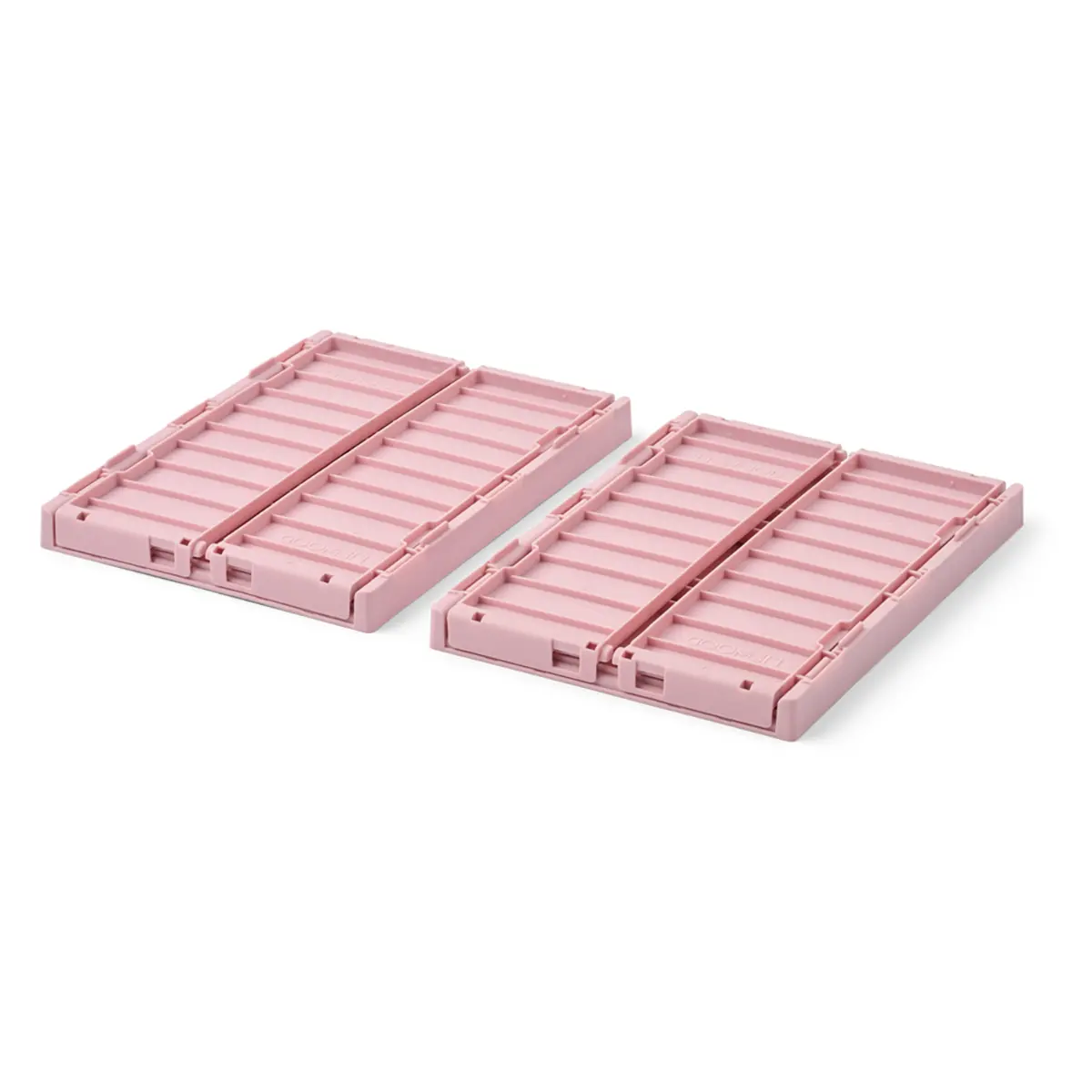 Liewood Aufbewahrungsbox Weston „Rose blush“, Größe S, 2er-Set
