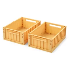 Liewood Aufbewahrungsbox Weston „Yuzu“, Größe M, 2er-Set