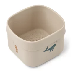 Liewood Badezimmer-Aufbewahrungskorb Joachim „Sea creature / Sandy“