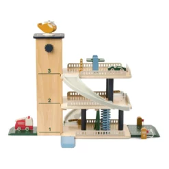 Liewood Holz-Parkhaus Jordy „Beach Blue Multi mix“