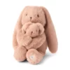 Liewood Kuschelhasen-Set Berto „Mommy & Me / Pale tuscany“ 23cm