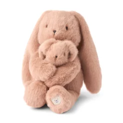 Liewood Kuschelhasen-Set Berto „Mommy & Me / Pale tuscany“ 23cm