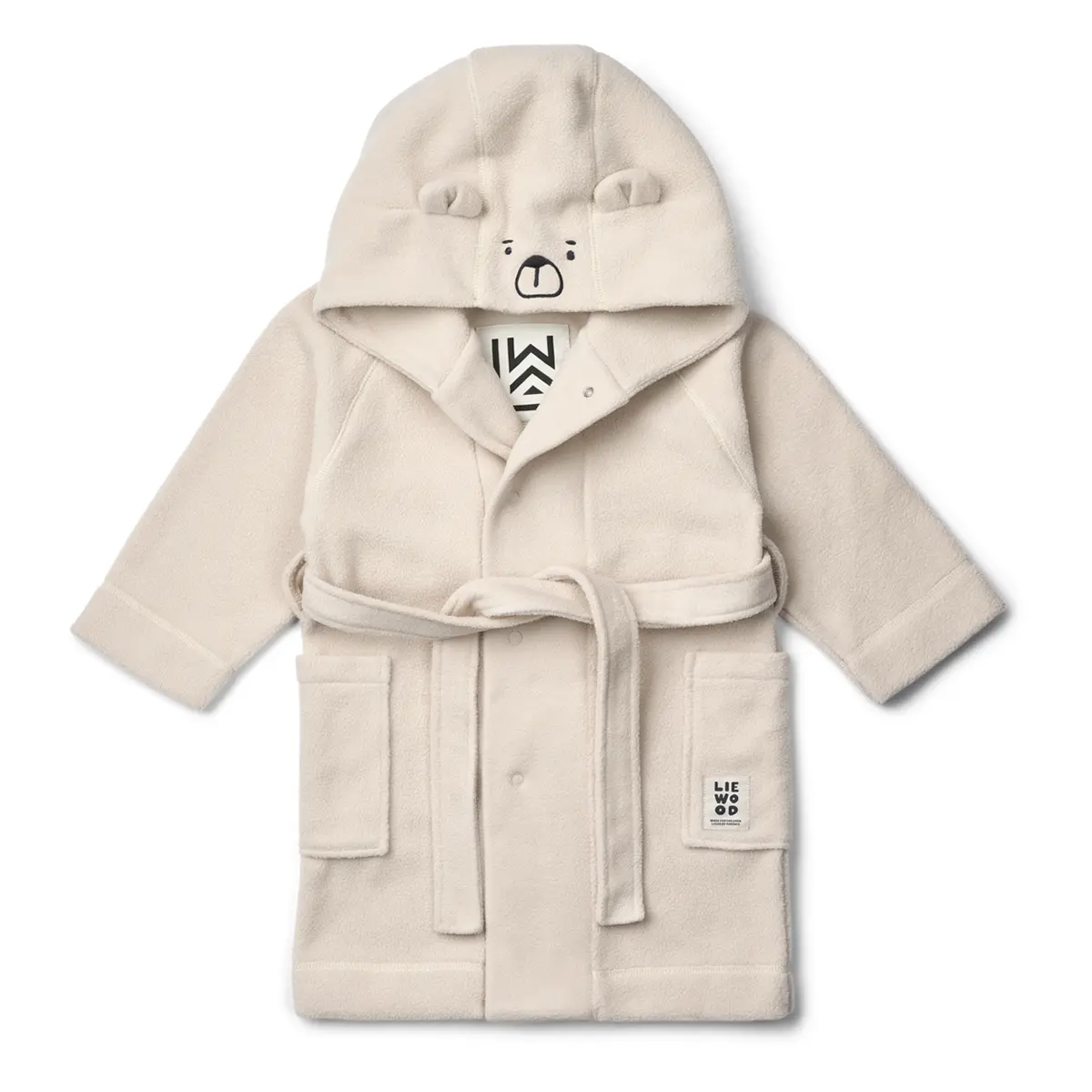 Liewood Minik Fleece-Bademantel „Sandy“