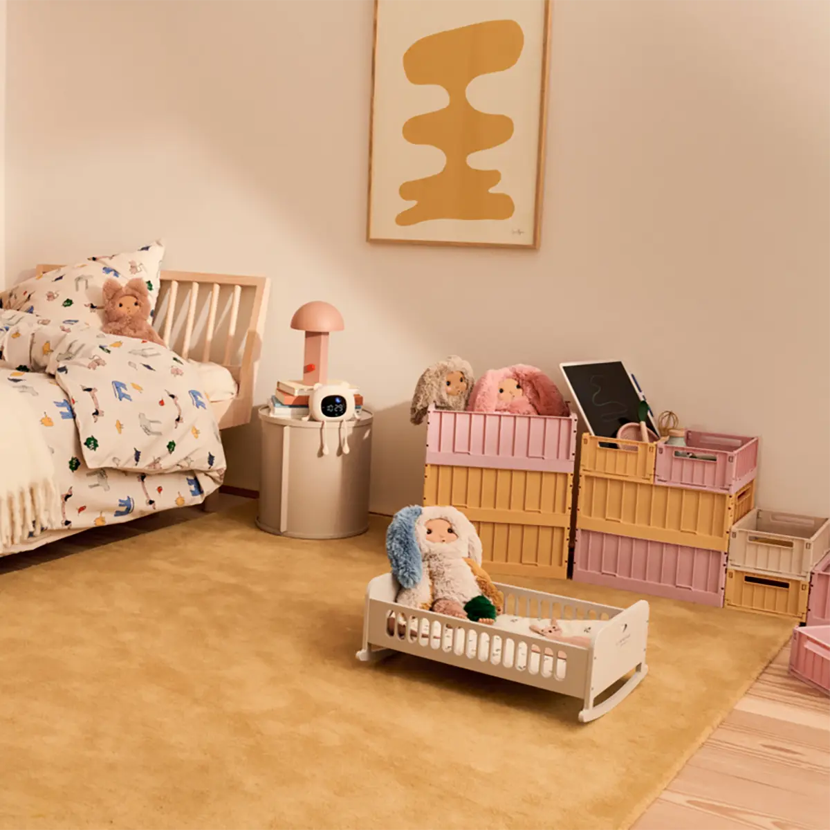 Liewood Plüschpuppe Miko „Riley / Sandy multi mix“, H30cm
