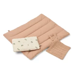 Liewood Puppenbettwäsche Joan „Peach / Sea shell“