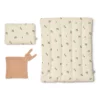 Liewood Puppenbettwäsche Joan „Peach / Sea shell“