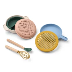 Liewood Puppenkochset Elio „Beach Blue Multi mix“