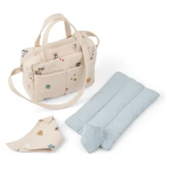 Liewood Puppenwickeltasche Neoma „Tamtam / Blue mix“ mit Wickelset