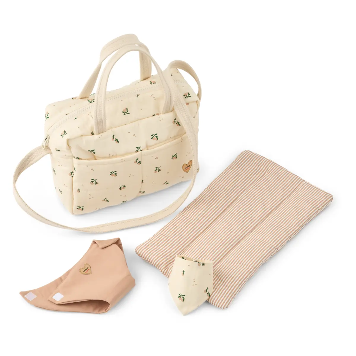 Liewood Puppenwickeltasche Noema „Peach / Pale tuscany Mix“