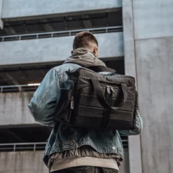 Sebra On-the-go Wickeltasche „Dark grey melange“-11