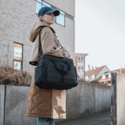 Sebra On-the-go Wickeltasche „Dark grey melange“-11