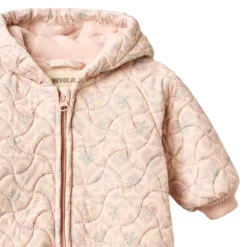 Wheat Baby-Thermoanzug Cuddle „Heart Flowers“