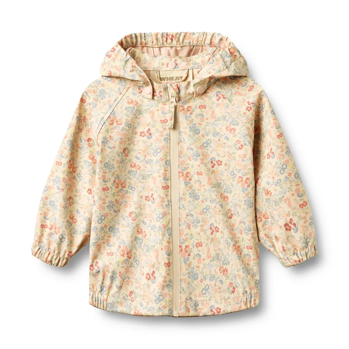 Wheat Kinder-Regenjacke Chardy „Flowers and Seashells“