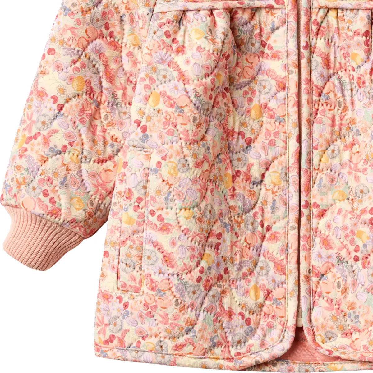 Wheat Thermojacke Thilde „Fruits and Flowers“ leichte Thermojacke