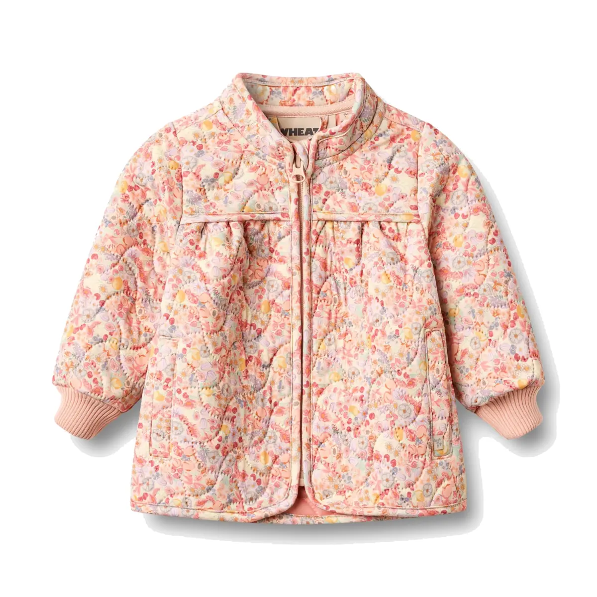 Wheat Thermojacke Thilde „Fruits and Flowers“ leichte Thermojacke
