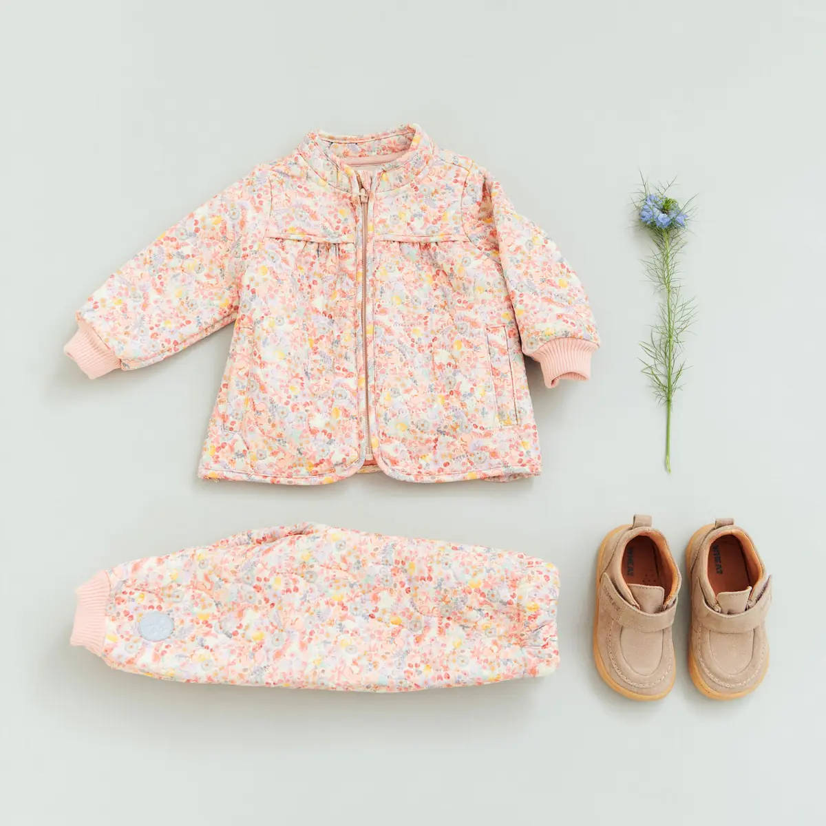 Wheat Thermojacke Thilde „Fruits and Flowers“ leichte Thermojacke