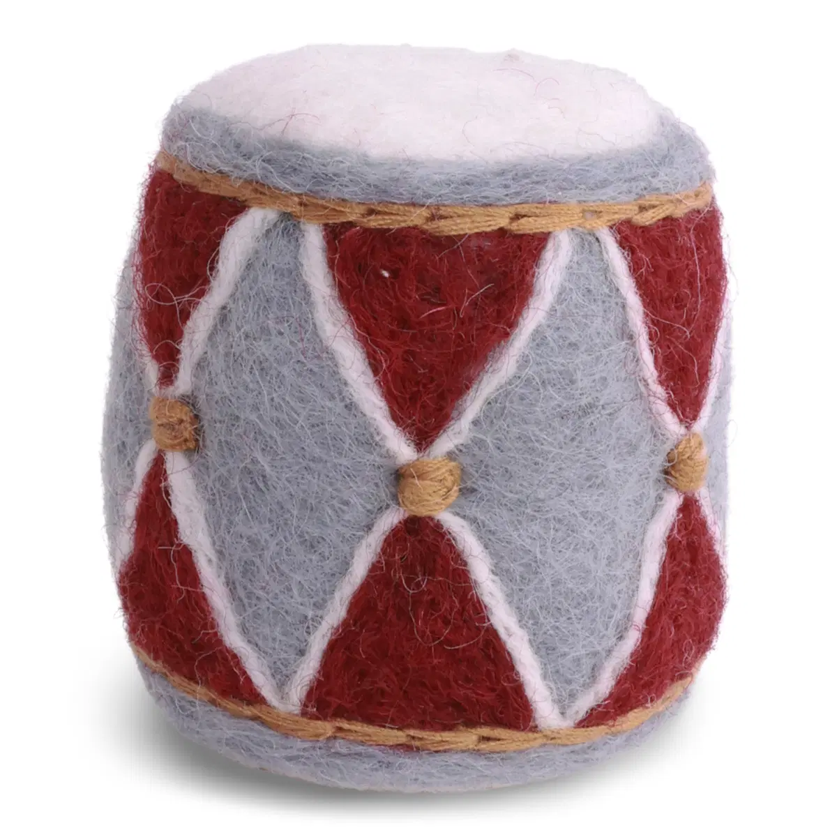 Gry & Sif Weihnachtsbaumschmuck „Weihnachtstrommel“ 5cm – Herstellerbild 1