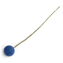 Gry & Sif Filzblumen „Dot Flower XL / blau“ 64cm – Herstellerbild 1