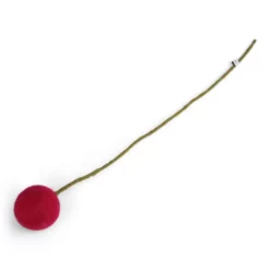 Gry & Sif Filzblumen „Dot Flower XL / weinrot“ 64cm – Herstellerbild 1