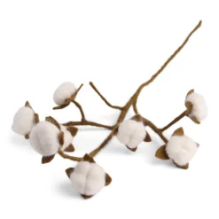 Gry & Sif Filzblumen „Baumwollzweig“ 60cm – Herstellerbild 1