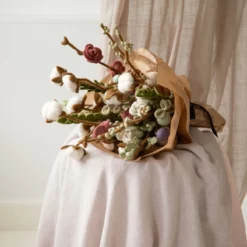 Gry & Sif Filzblumen „Baumwollzweig“ 60cm – Herstellerbild 5