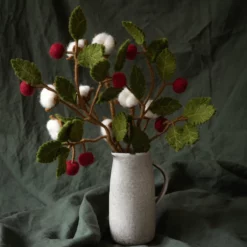 Gry & Sif Filzblumen „Baumwollzweig“ 60cm – Herstellerbild 2