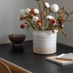 Gry & Sif Filzblumen „Baumwollzweig“ 60cm – Herstellerbild 3