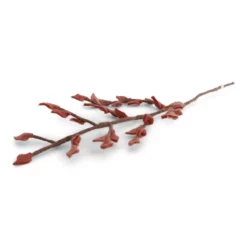 Gry & Sif Filzblumen „Zweig mit rostroten Blättern“ 60cm – Herstellerbild 1