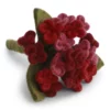 Gry & Sif Filzblumen „Hortensie / dunkelrot“ 20cm – Herstellerbild 1