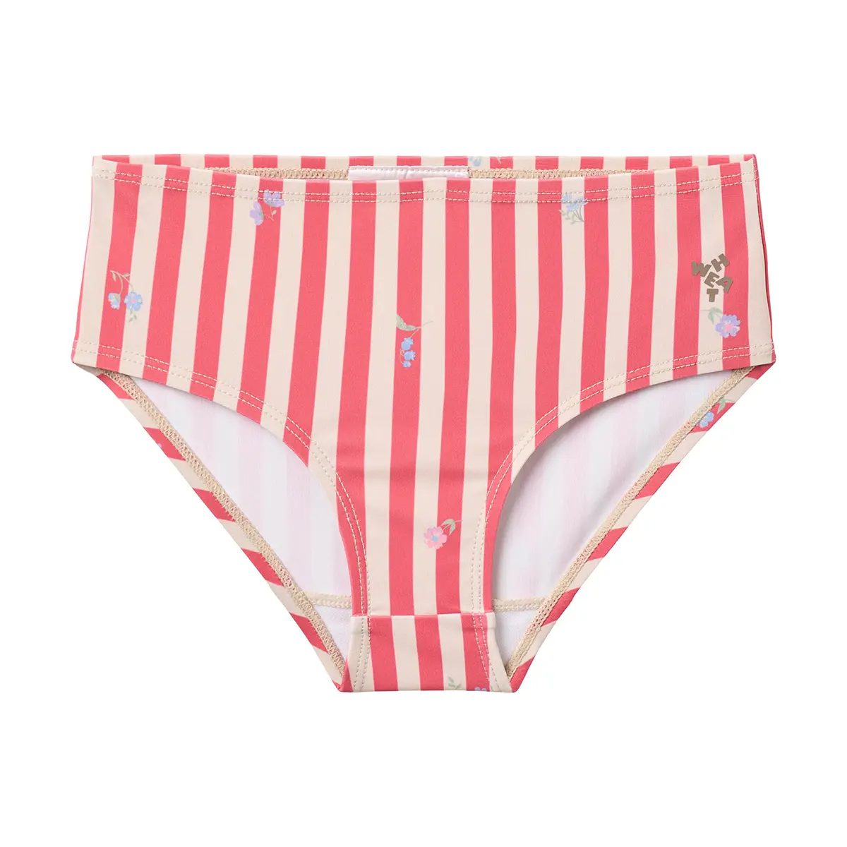 Wheat Kinder-Bikini Carla „Red Stripe Flowers“, Gr. 98, 104, 110, 116 – Bild 5