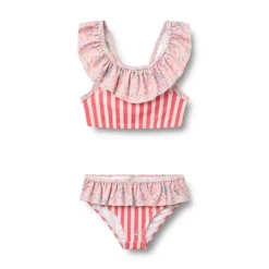 Wheat Kinder-Bikini Bothilda „Pink Heart Flowers“, Gr. 98, 104, 110, 116