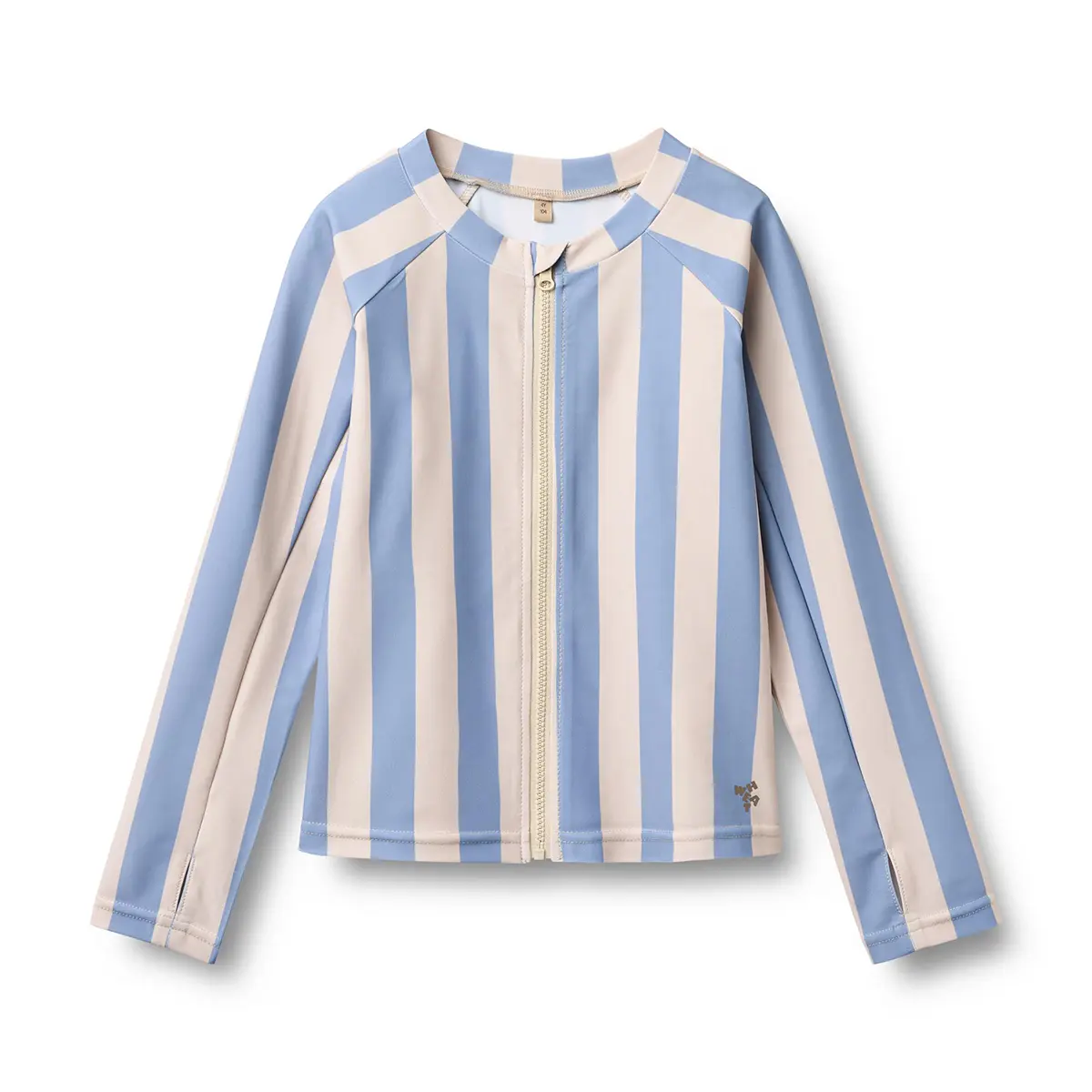 Wheat Langarm-Badeshirt Ada „Bold Blue Stripe“, Gr. 80, 92, 98, 104, 110, 116, 122, 128, 140